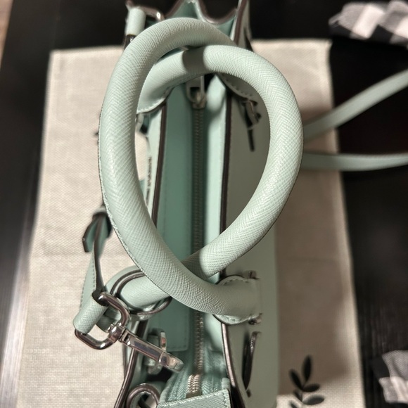 Michael Michael Kors Light Mint Mini Satchel NWOT - Picture 5 of 16